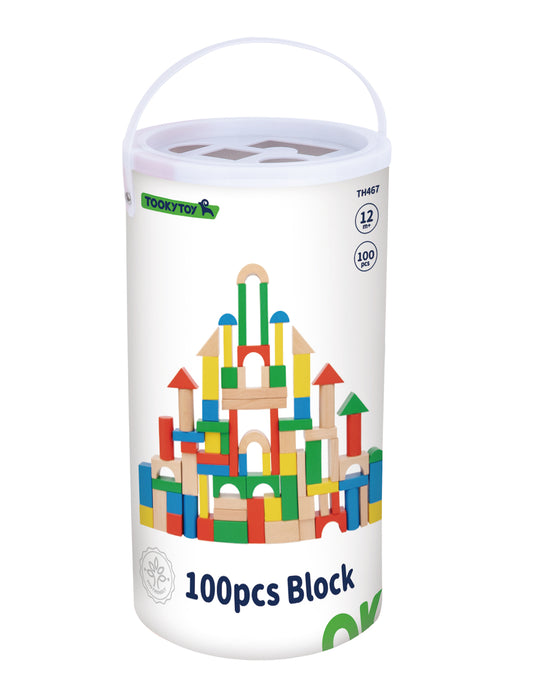 100-PIECE WOODEN BLOCK SET