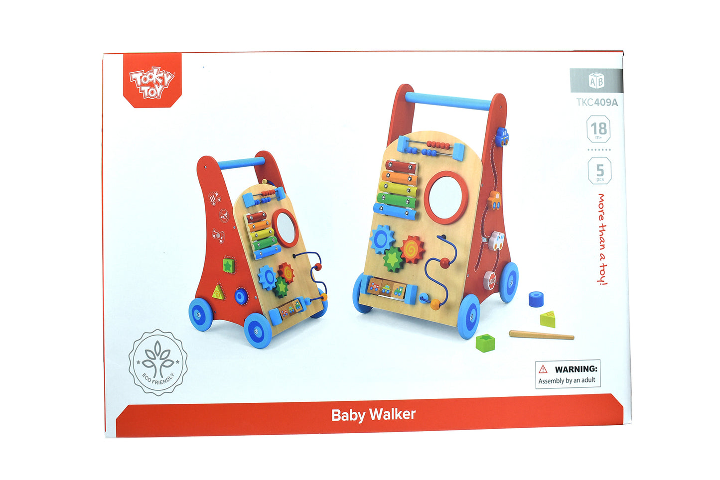 WOODEN BABY WALKER