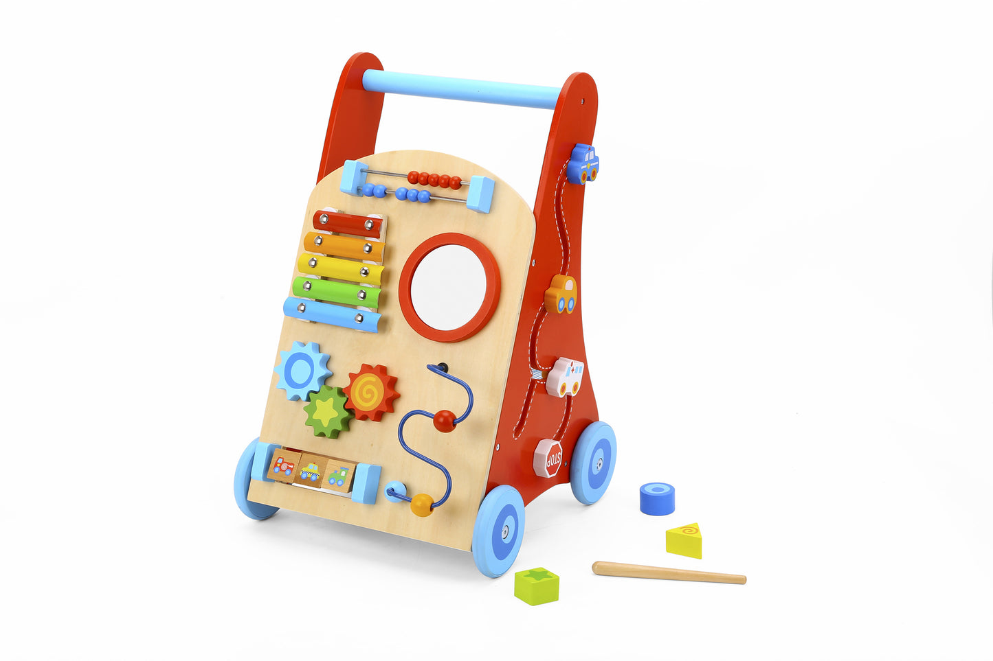 WOODEN BABY WALKER