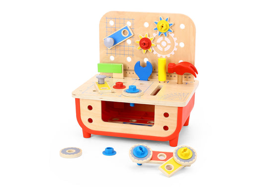 DELUXE WOODEN WORK BENCH