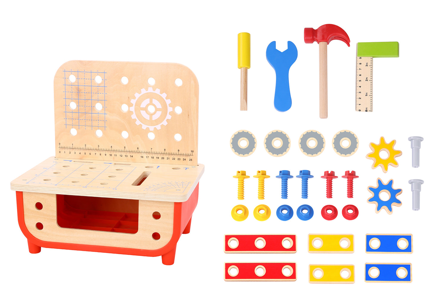 DELUXE WOODEN WORK BENCH