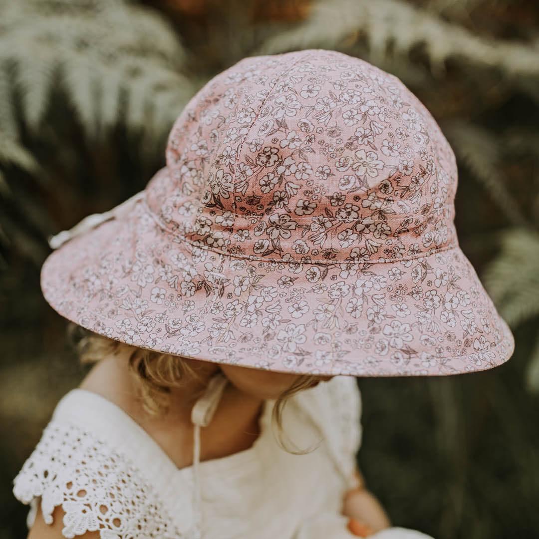 Bedhead Heritage Reversible Bucket Hat-Florence/Flax S-1942353910484307971