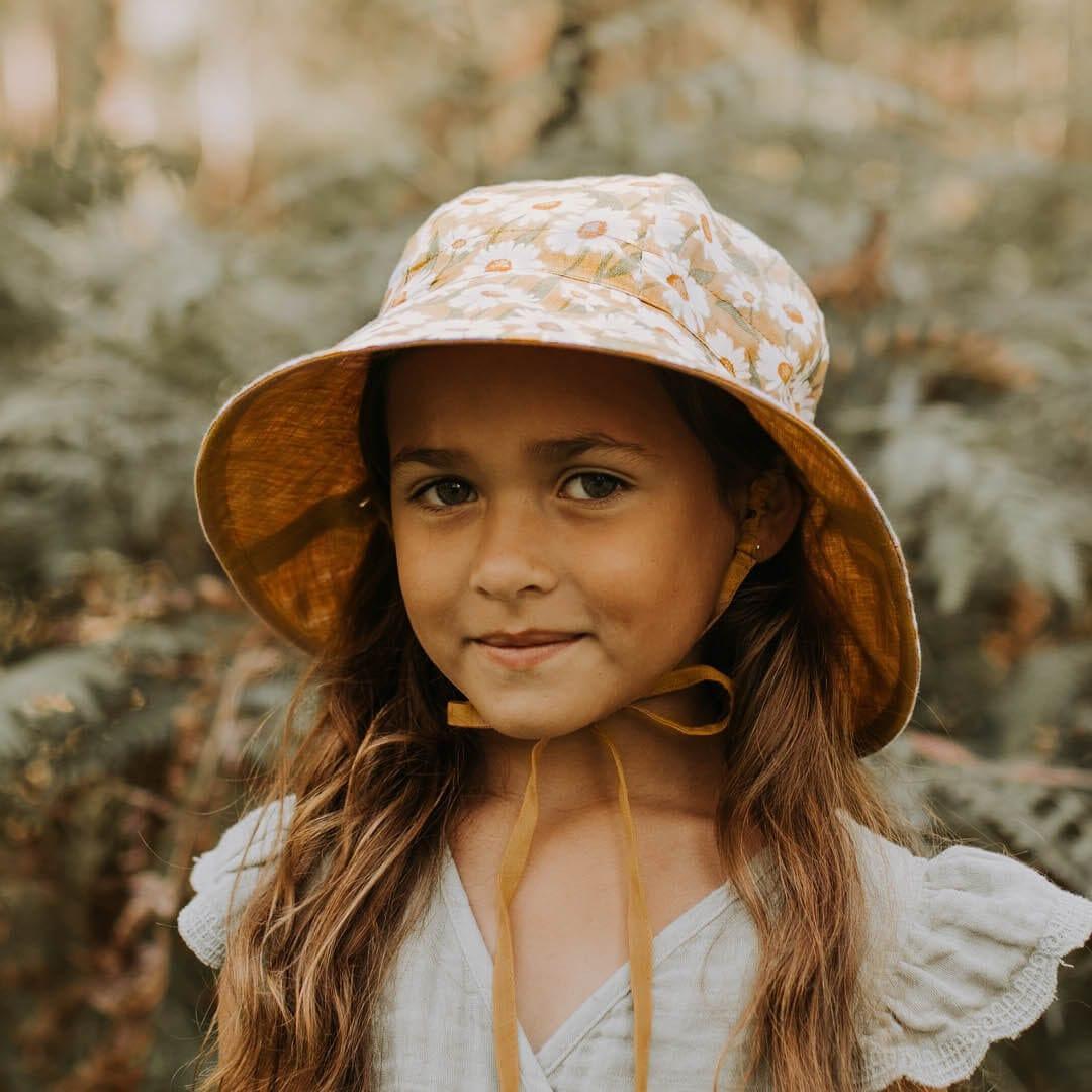 Bedhead Heritage Reversible Bucket Hat- Maggie/Maize S-1942353911407054853