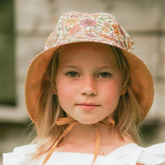 Bedhead Heritage Reversible Bucket Hat- Matilda/Maize M-1942353911843262471