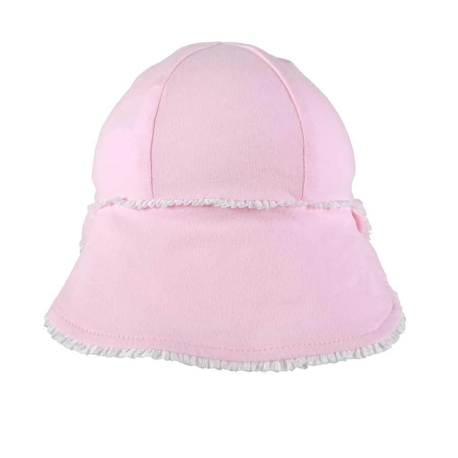 Bedhead Legionnaire Hat - Ruffle Trim 'Blush? XL-1942353923566342144