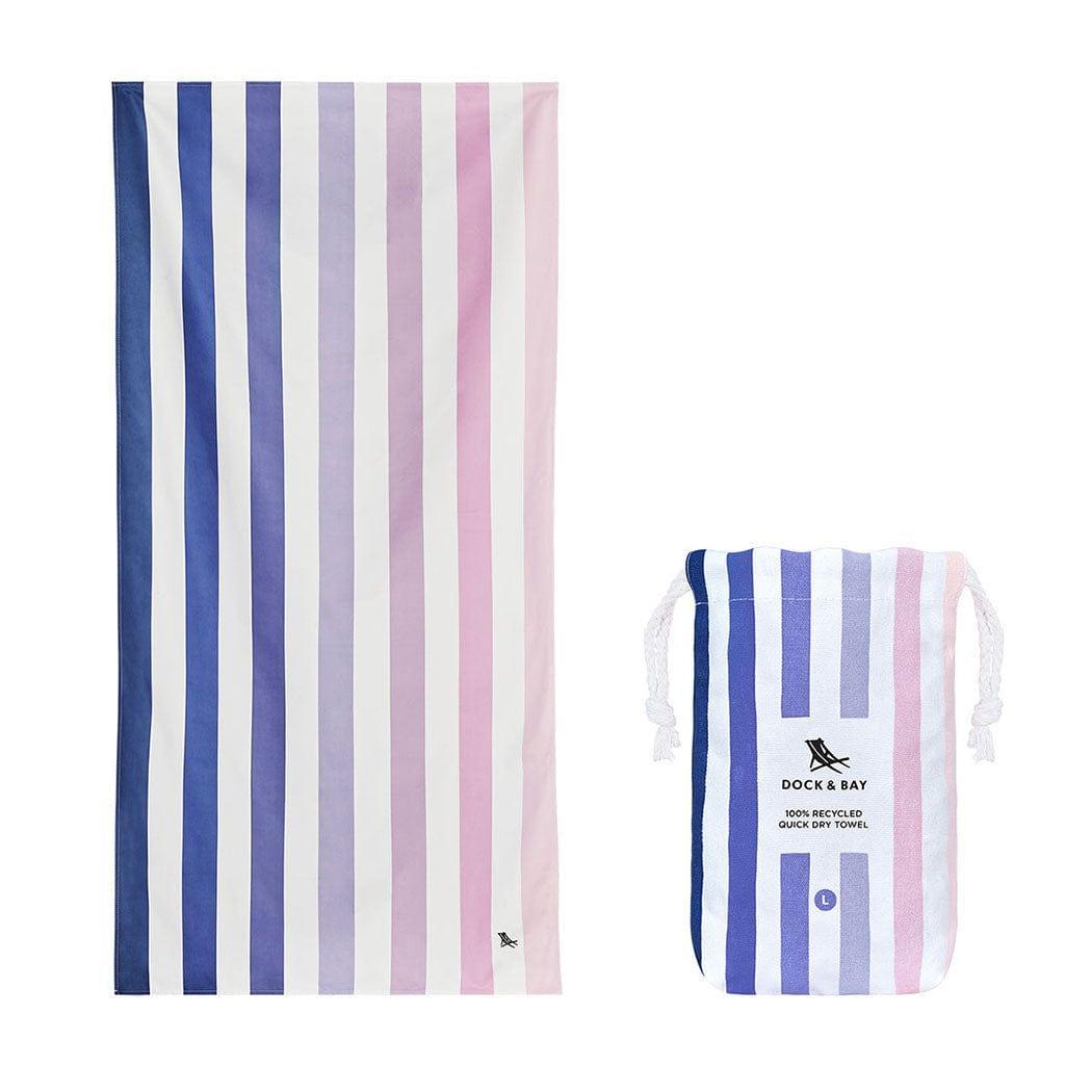 Dock & Bay Beach Towel Cabana Collection L | Quick Dry | Dusk To Dawn-1942353817416896512