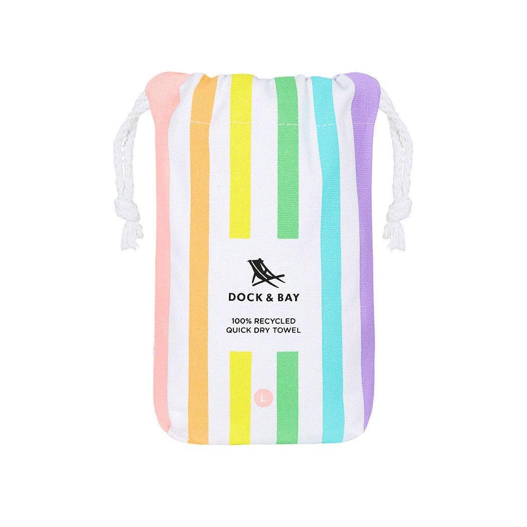 Dock & Bay Beach Towel Cabana Collection L | Quick Dry | Unicorn Waves-1942353818272534531