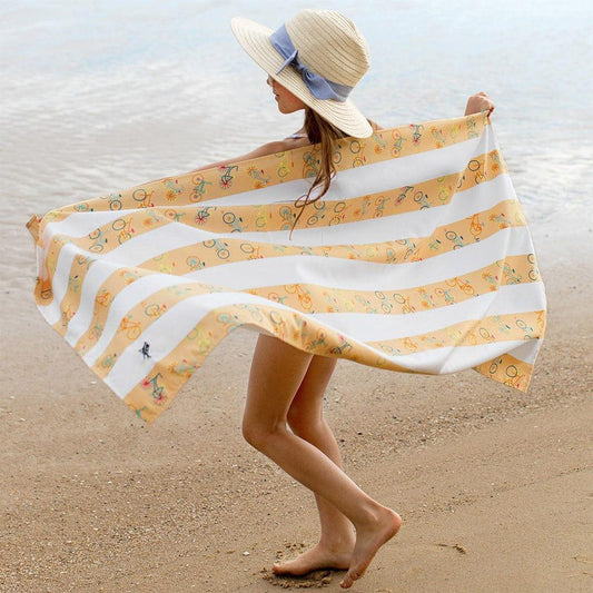Dock & Bay KIDS Beach Towel | Quick Dry | Bike Bike Baby-1942353815982444545