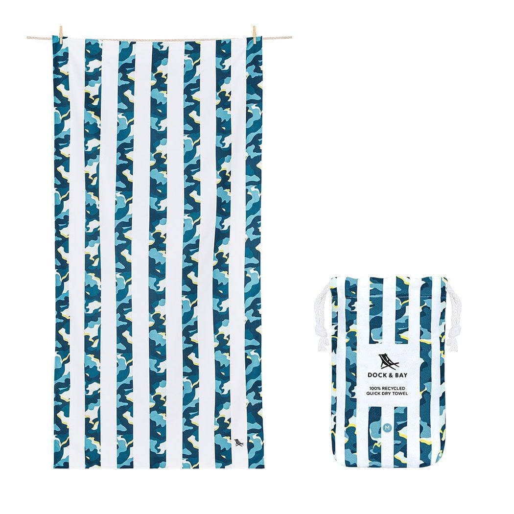 Dock & Bay KIDS Beach Towel | Quick Dry | Cool Camo-1942353816175382528