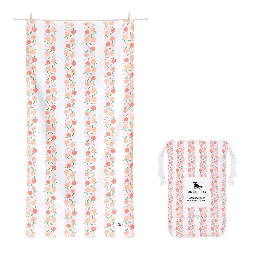 Dock & Bay KIDS Beach Towel | Quick Dry | Peach Party-1942353816364126208