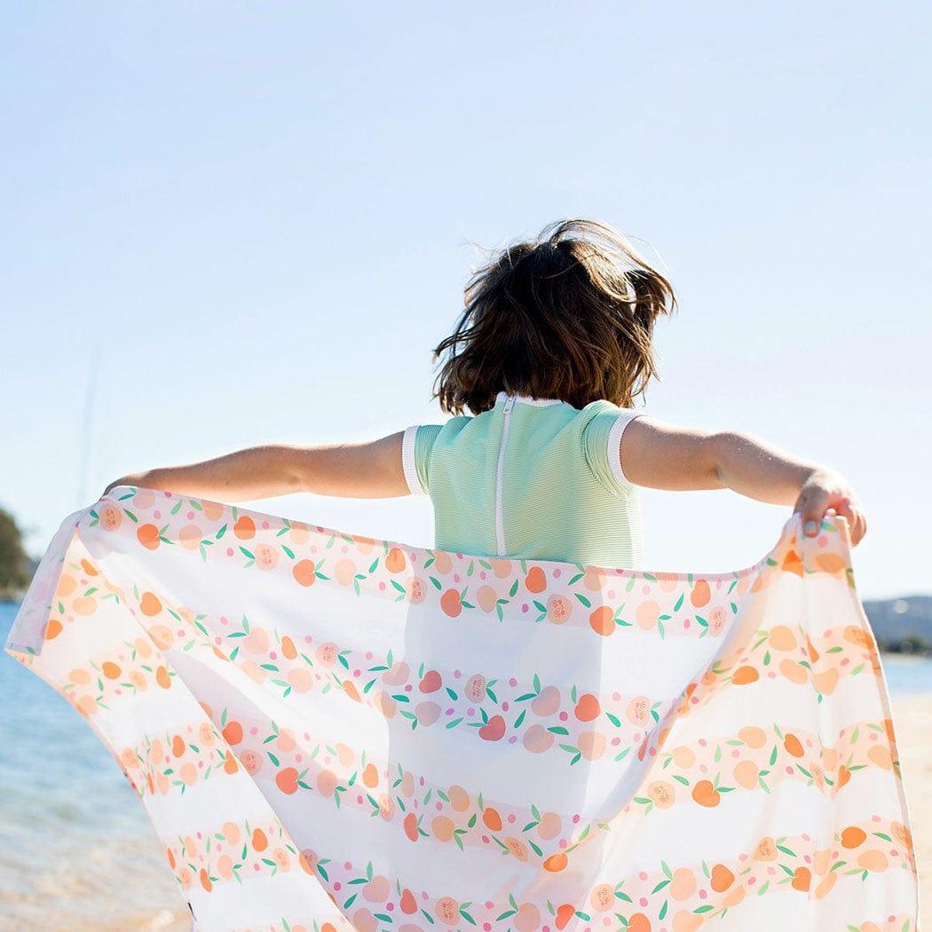 Dock & Bay KIDS Beach Towel | Quick Dry | Peach Party-1942353816364126210