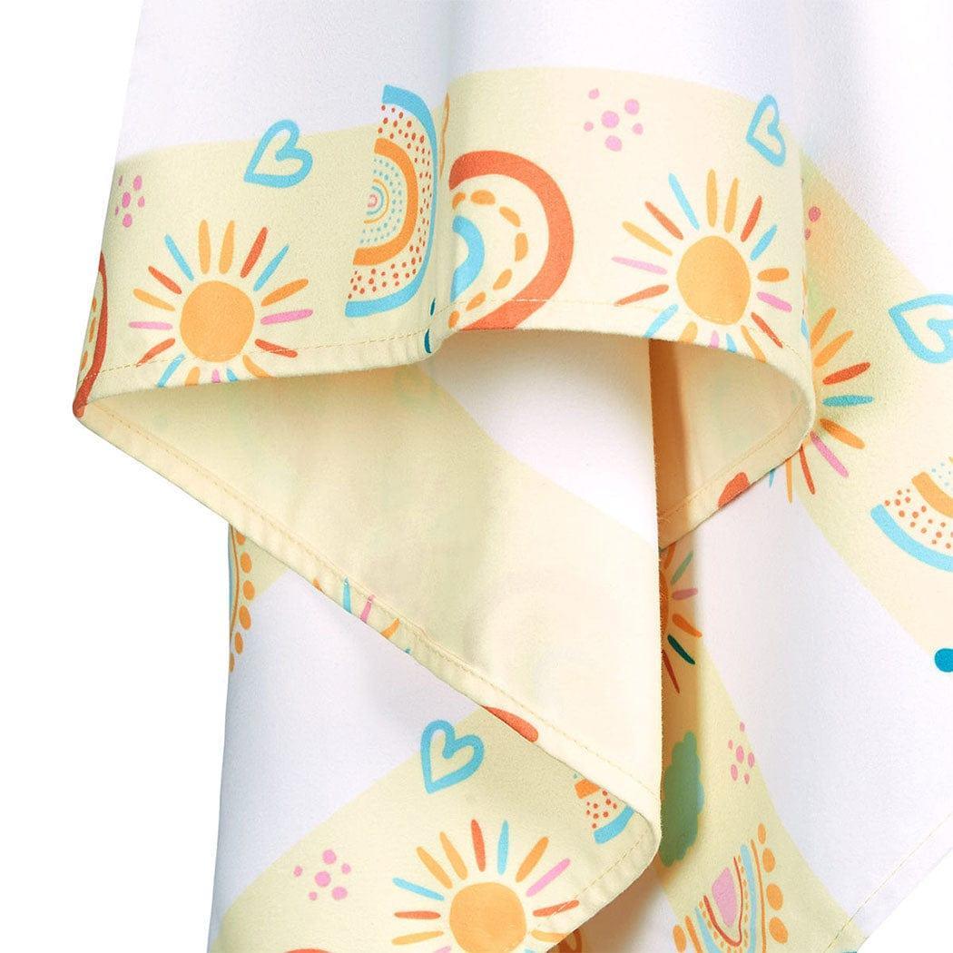 Dock & Bay KIDS Beach Towel | Quick Dry | Rainbow Road-1942353816552869891