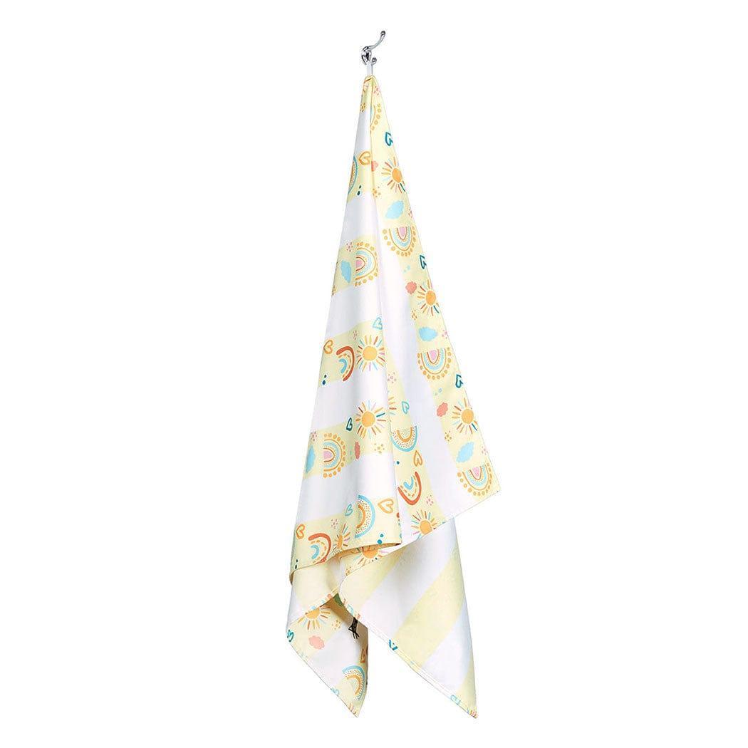 Dock & Bay KIDS Beach Towel | Quick Dry | Rainbow Road-1942353816552869894