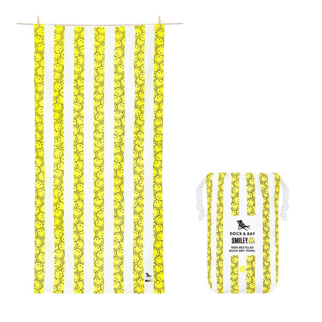 Dock & Bay KIDS Beach Towel | Quick Dry | Smiley-1942353815600762880