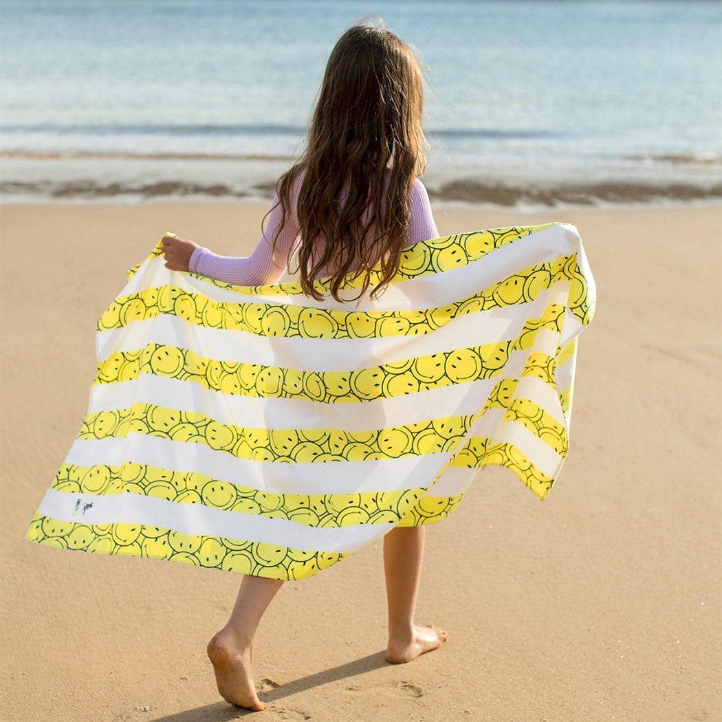 Dock & Bay KIDS Beach Towel | Quick Dry | Smiley-1942353815600762882